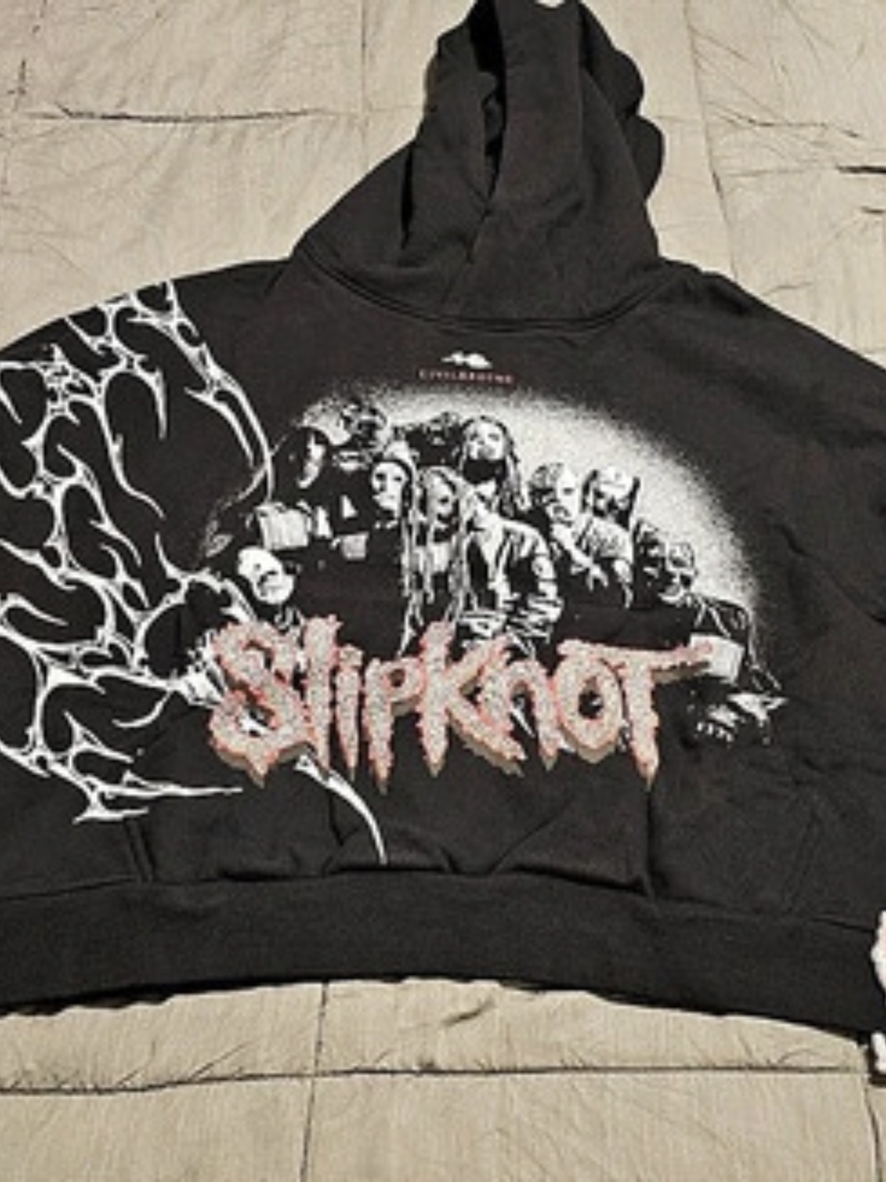 NWT Cilvil Regime x Slipknot Size Medium Disasterpiece Odin Hoodie